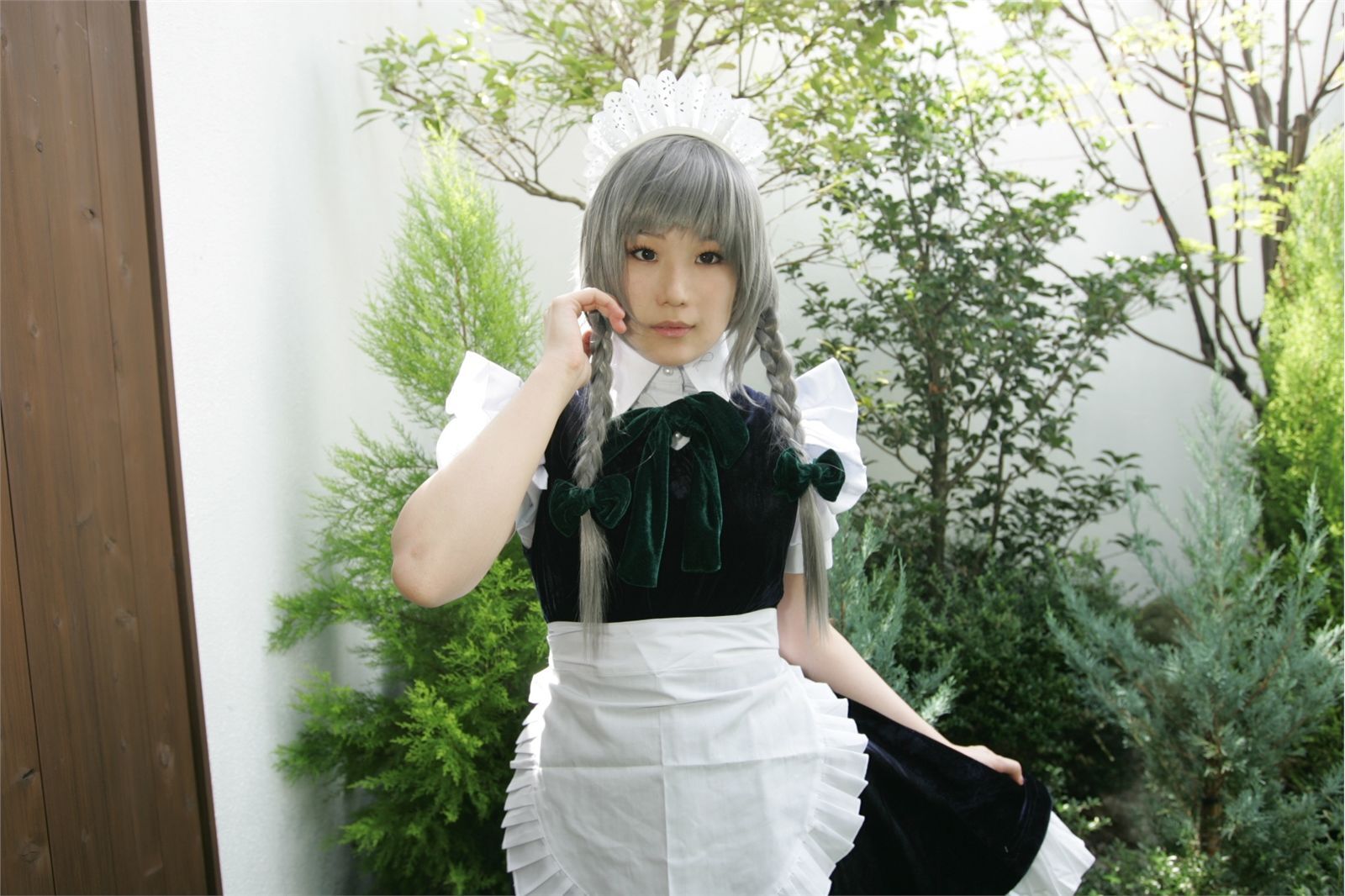 黑丝游戏美女　[Cosplay]Izayoi-Sakuya 日本超级诱惑美女图片写真